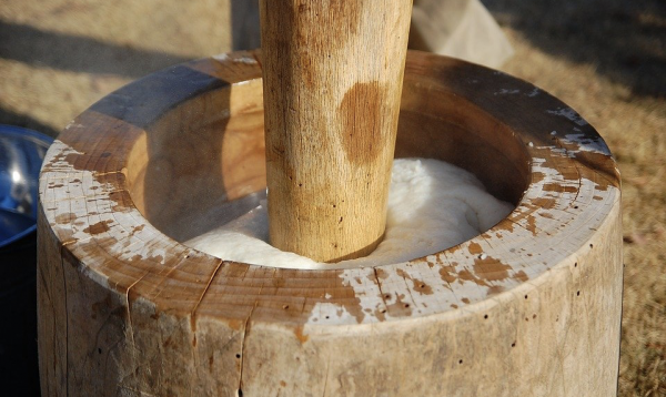 フードコーディネーター考案！黒豆餅はこう作る